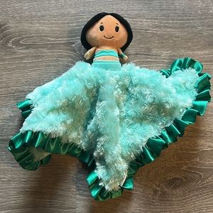Hallmark Itty Bittys Baby Jasmine Lovey Blanket Disney Aladdin Plush